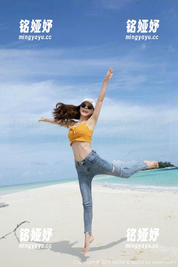 MiStar魅妍社 - 白裙下的Wendy智秀：原图直击，谁还需要修图？