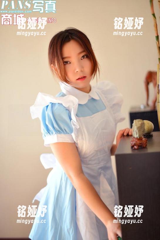 PANS写真-陈梦 PANS写真 - 陈梦的牛仔裤写真,似乎是一种挑战,连自己都不敢直视...!