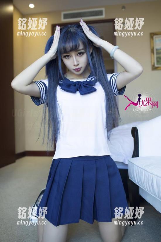 UGirls尤果网-郝晴Grace UGirls尤果网 - 郝晴Grace最新花嫁秀,分享一点不正经的婚纱搭配技巧!