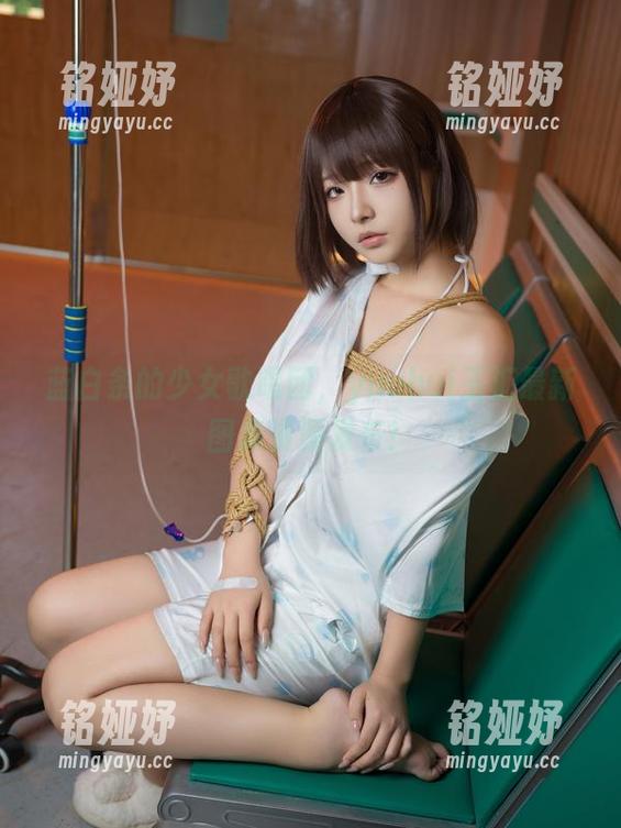 yuuhui玉汇 蓝白条的少女歌唱团,yuuhui玉汇最新图集资源发布!