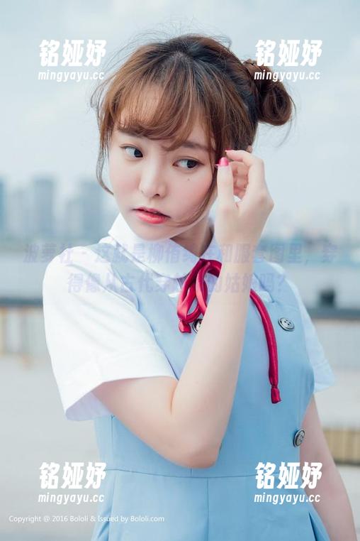 波萝社-柳侑绮 波萝社 - 这就是柳侑绮在和服套图里,穿得像从古代穿越来的姑娘吗?